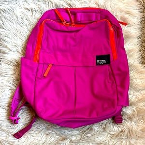 Pink lululemon backpack